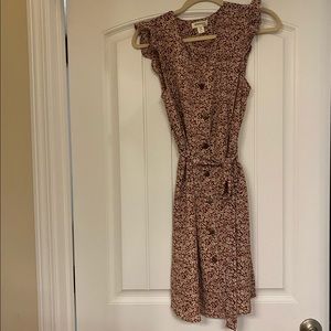 Button Tie dress
